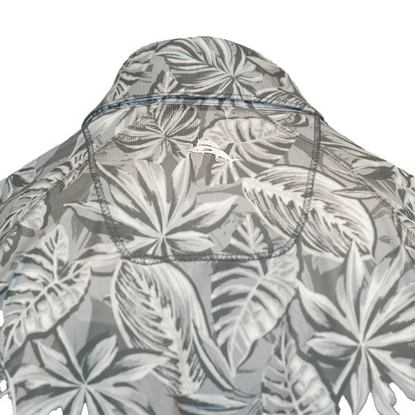 Tommy Bahama Gray Tropical U-State Men's Polo